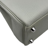 エルメス HERMES ケリー25 B刻印 グリネヴァ シルバー金具 トゴ レディース ハンドバッグ