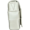 ボッテガ・ヴェネタ BOTTEGA VENETA スモールカセットショルダーバッグ 717587 ホワイト シルバー金具 レザー レディース ショルダーバッグ