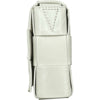 ボッテガ・ヴェネタ BOTTEGA VENETA スモールカセットショルダーバッグ 717587 ホワイト シルバー金具 レザー レディース ショルダーバッグ
