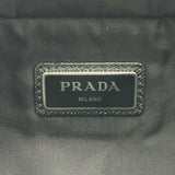 プラダ PRADA ナイロンボディバッグ ブラック シルバー金具 ナイロン レディース ボディバッグ