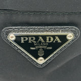 プラダ PRADA ナイロンボディバッグ ブラック シルバー金具 ナイロン レディース ボディバッグ