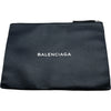 バレンシアガ BALENCIAGA ショッピングクリップM 485110 ブラック レザー ユニセックス クラッチバッグ