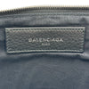 バレンシアガ BALENCIAGA ショッピングクリップM 485110 ブラック レザー ユニセックス クラッチバッグ