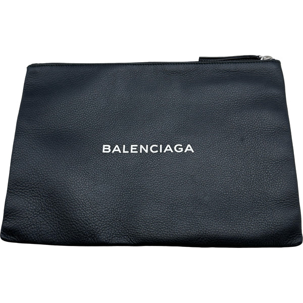 バレンシアガ BALENCIAGA ショッピングクリップM 485110 ブラック