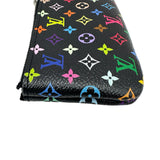 ルイ・ヴィトン LOUIS VUITTON ポシェットクレ M13664 ノワール モノグラムマルチカラー レディース コインケース