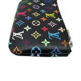 ルイ・ヴィトン LOUIS VUITTON ポシェットクレ M13664 ノワール モノグラムマルチカラー レディース コインケース