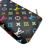 ルイ・ヴィトン LOUIS VUITTON ポシェットクレ M13664 ノワール モノグラムマルチカラー レディース コインケース