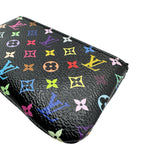 ルイ・ヴィトン LOUIS VUITTON ポシェットクレ M13664 ノワール モノグラムマルチカラー レディース コインケース