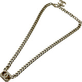 シャネル CHANEL ココマークラインストーンネックレス ゴールド メタル/ラインストーン アクセサリー