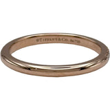 ティファニー TIFFANY＆CO フォーエバー バンドリング ピンクゴールド Au750 3Pダイヤモンド ジュエリー
