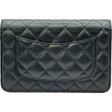シャネル CHANEL マトラッセ チェーンウォレット AP0250 29 ブラック ゴールド金具 キャビアスキン レディース ショルダーバッグ