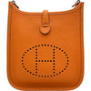 エルメス HERMES エヴリンTPM W刻印 オレンジ/シルバー金具 トリヨン レディース ショルダーバッグ
