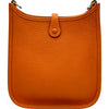 エルメス HERMES エヴリンTPM W刻印 オレンジ/シルバー金具 トリヨン レディース ショルダーバッグ