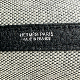 エルメス HERMES ネオガーデンパーティ41 ヴォヤージュ K刻印 ブラック シルバー金具 トワル/ネゴンダ レディース トートバッグ