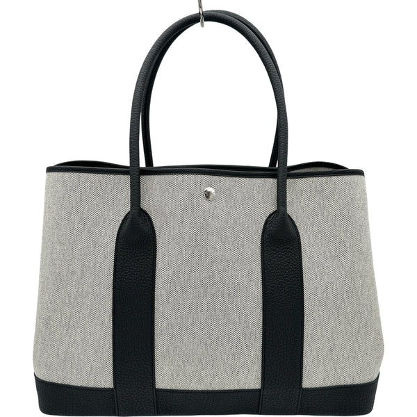 エルメストートバッグ エルメス HERMES ネオガーデンパーティ41 ヴォヤージュ K刻印 ブラック