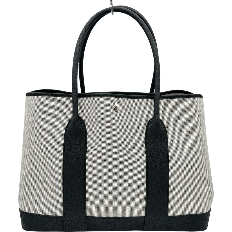 エルメス　トートバッグ エルメス HERMES ネオガーデンパーティ41 ヴォヤージュ K刻印 ブラック