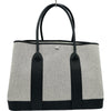 エルメス HERMES ネオガーデンパーティ41 ヴォヤージュ K刻印 ブラック シルバー金具 トワル/ネゴンダ レディース トートバッグ
