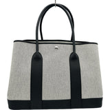 エルメス HERMES ネオガーデンパーティ41 ヴォヤージュ K刻印 ブラック シルバー金具 トワル/ネゴンダ レディース トートバッグ