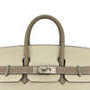 エルメス HERMES バーキン25 パーソナルオーダー U刻印 トゥルティエールグレー/エトゥープ シルバー金具 トゴ レディース ハンドバッグ