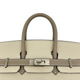 エルメス HERMES バーキン25 パーソナルオーダー U刻印 トゥルティエールグレー/エトゥープ シルバー金具 トゴ レディース ハンドバッグ