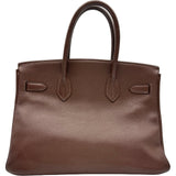 エルメス HERMES バーキン30 D刻印 ハバナ ゴールド金具 クシュベル レディース ハンドバッグ