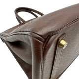 エルメス HERMES バーキン30 D刻印 ハバナ ゴールド金具 クシュベル レディース ハンドバッグ
