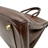 エルメス HERMES バーキン30 D刻印 ハバナ ゴールド金具 クシュベル レディース ハンドバッグ