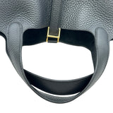 エルメス HERMES ピコタンロックPM G刻印 ブラック ゴールド金具 トリヨン レディース ハンドバッグ
