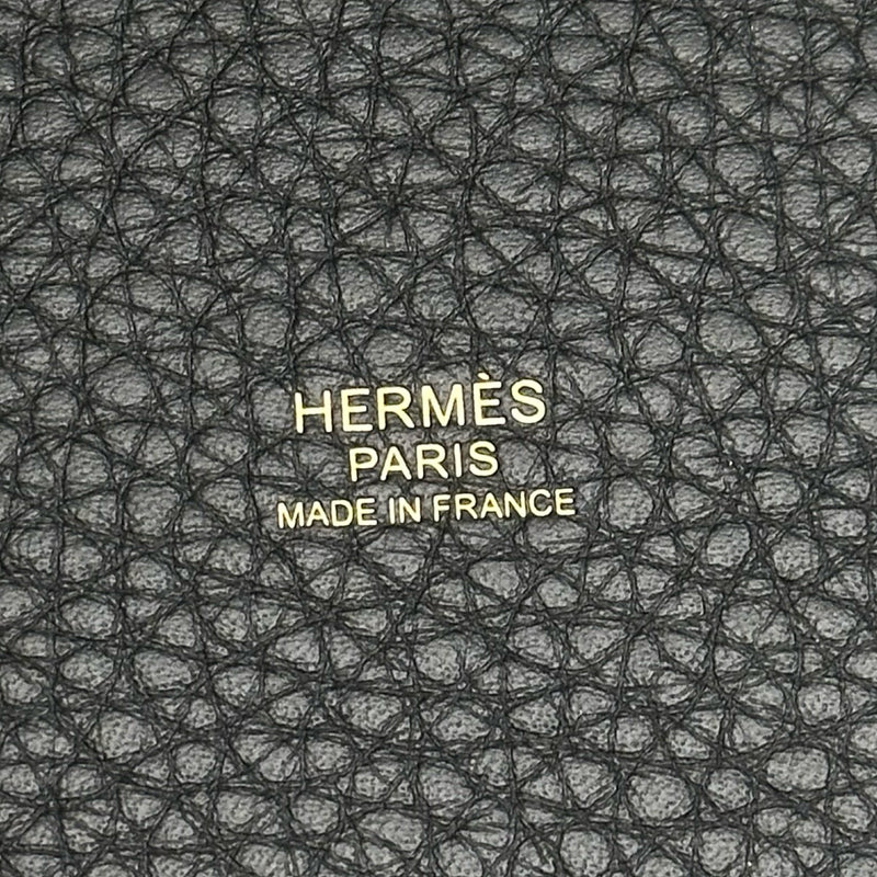 エルメス HERMES ピコタンロックPM G刻印 ブラック ゴールド金具