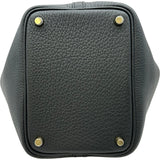 エルメス HERMES ピコタンロックPM G刻印 ブラック ゴールド金具 トリヨン レディース ハンドバッグ