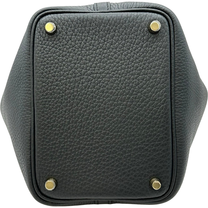エルメス HERMES ピコタンロックPM G刻印 ブラック ゴールド金具