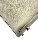 エルメス HERMES ピコタンロックPM エクラ W刻印 ジョーヌミルトン/ヴェールヴェルティゴ シルバー金具 トリヨン/スイフト レディース ハンドバッグ