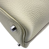 エルメス HERMES ピコタンロックPM エクラ W刻印 ジョーヌミルトン/ヴェールヴェルティゴ シルバー金具 トリヨン/スイフト レディース ハンドバッグ