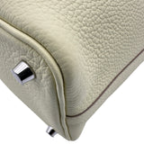 エルメス HERMES ピコタンロックPM エクラ W刻印 ジョーヌミルトン/ヴェールヴェルティゴ シルバー金具 トリヨン/スイフト レディース ハンドバッグ