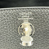 エルメス HERMES リンディミニ K刻印 ブラック シルバー金具 トリヨン レディース ショルダーバッグ