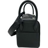 エルメス HERMES リンディミニ K刻印 ブラック シルバー金具 トリヨン レディース ショルダーバッグ