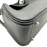 エルメス HERMES リンディミニ K刻印 ブラック シルバー金具 トリヨン レディース ショルダーバッグ