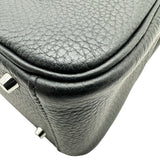 エルメス HERMES リンディミニ K刻印 ブラック シルバー金具 トリヨン レディース ショルダーバッグ