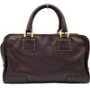 ロエベ LOEWE アマソナ28 ブラウン レザー レディース ハンドバッグ