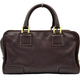 ロエベ LOEWE アマソナ28 ブラウン レザー レディース ハンドバッグ