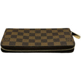 ルイ・ヴィトン LOUIS VUITTON ジッピーウォレット N41661 ブラウン ダミエ・エベヌ メンズ 長財布