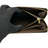 ルイ・ヴィトン LOUIS VUITTON ジッピーウォレット N41661 ブラウン ダミエ・エベヌ メンズ 長財布