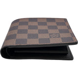 ルイ・ヴィトン LOUIS VUITTON ポルトフォイユ・マルコ N61675 ブラウン ダミエキャンバス レディース 二つ折り財布