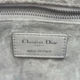 クリスチャン・ディオール Christian Dior レディディオール ラージ マットブラック レザー レディース ショルダーバッグ