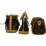 ルイ・ヴィトン LOUIS VUITTON トリオ・ミニアイコン M81081 ブラウン モノグラムキャンバス レディース ショルダーバッグ