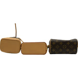 ルイ・ヴィトン LOUIS VUITTON トリオ・ミニアイコン M81081 ブラウン モノグラムキャンバス レディース ショルダーバッグ