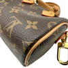 ルイ・ヴィトン LOUIS VUITTON トリオ・ミニアイコン M81081 ブラウン モノグラムキャンバス レディース ショルダーバッグ