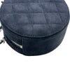 シャネル CHANEL マトラッセラウンドチェーンショルダー AP0245 29番台 ブラック シルバー金具 スターモチーフ/スエード レディース ショルダーバッグ