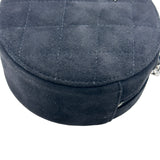 シャネル CHANEL マトラッセラウンドチェーンショルダー AP0245 29番台 ブラック シルバー金具 スターモチーフ/スエード レディース ショルダーバッグ