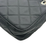 プラダ PRADA インプントゥスモールバッグ 1BH910 ブラック シルバー金具 ナイロン レディース ハンドバッグ